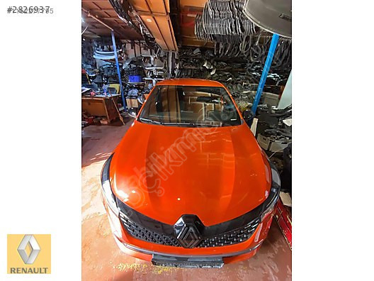 Clio 5 Hurda Belgeli Turuncu Kaput Far Çamurluk Sökme Parçalar