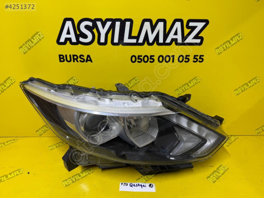 NİSSAN QASHQAİ J11 SOL FAR (ORJİNAL)