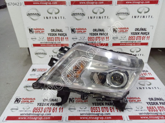 NISSAN NAVARA ÖN SOL FAR ZENONLU ÇIKMA YEDEK PARÇA D23 2014-2022