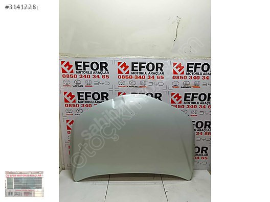 TOYOTA COROLLA SEDEF KAPUT ÇIKMA ORJİNAL PARÇA 19-24 MODEL