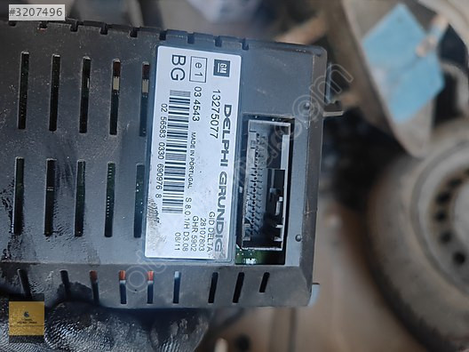 OPEL ASTRA H YOL BİLGİSAYARI 13275077