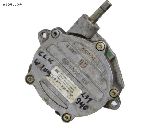 W203 W209 CLK M271 Fren Vakum Pompası A2712300965 Orijinal