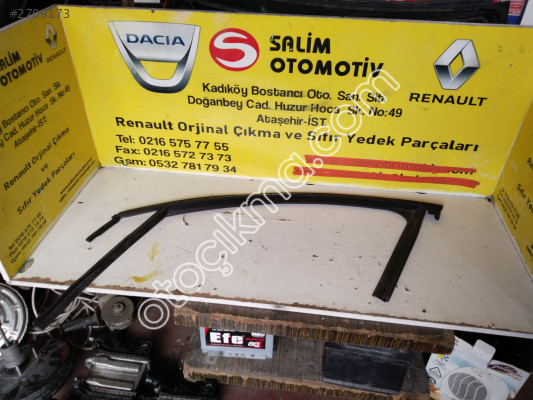 Megan 4 sol ön kapı camı fitili sıfır orjinal