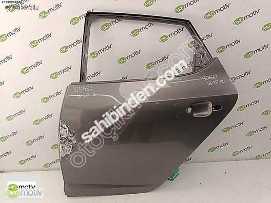 2012 - 2015 Seat İbiza Sol Arka Kapı 6J4833055