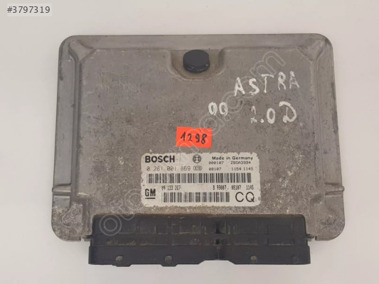 Opel Astra Motor Beyni / 0281001869 / 09133267