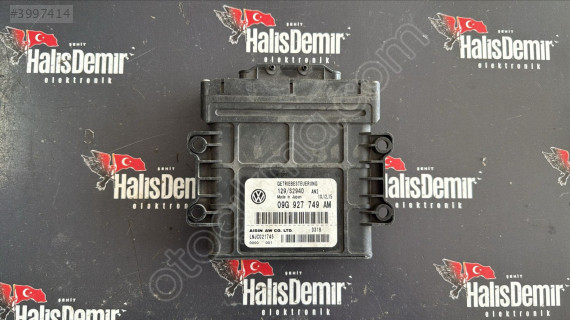 VW JETTA KONTROL MODÜLÜ ŞANZIMAN BEYNİ 09G927749AM