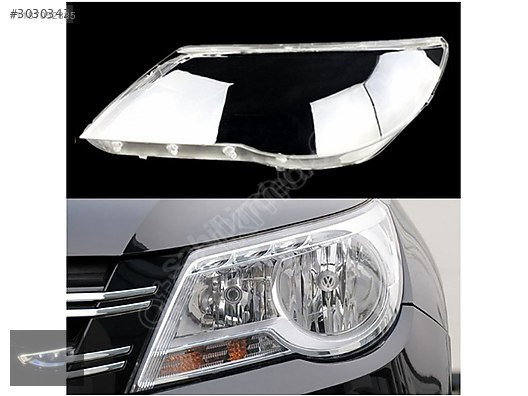 VOLKSWAGEN TİGUAN SOL FAR CAMI 2009-2012