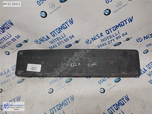 MERCEDES C SERİSİ W205 ÖN TAMPON PLAKALIK A2058170678