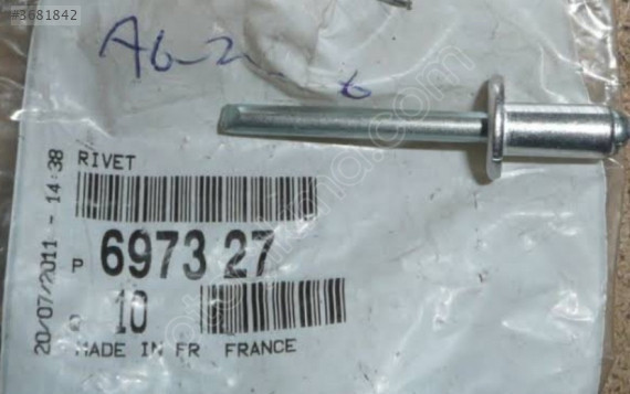 Peugeot 408 perçin 6973 27 Peugeot 408 tüm parçaları mevcuttur