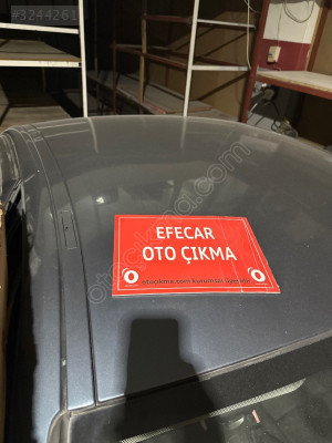 Peugeot 407 sağ tavan oluk çıtası