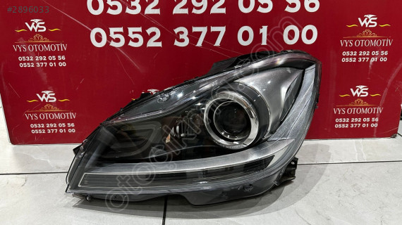 MERCEDES C200 W204 AMG MAKYAJLI SOL FAR ÇIKMA ORJ A2048204339