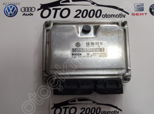 038906019HK SEAT LEON-TOLEDO 1.9 TDI ARL MOTOR BEYNİ ÇIKMA