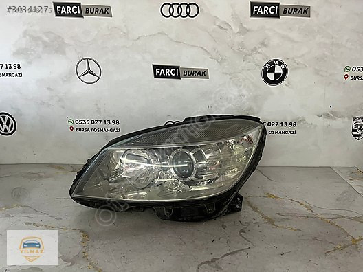 C SERİSİ W204 SOL FAR ORJİNAL