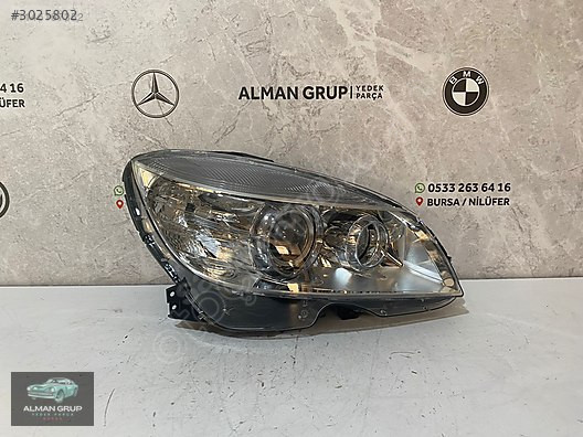 MERCEDES C SERİSİ W204 XENON SAĞ FAR ORJİNAL