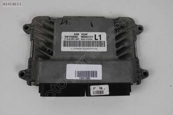 Chevrolet Aveo Motor Beyni 96983177 5WY5968C 42R Garantili Çıkma
