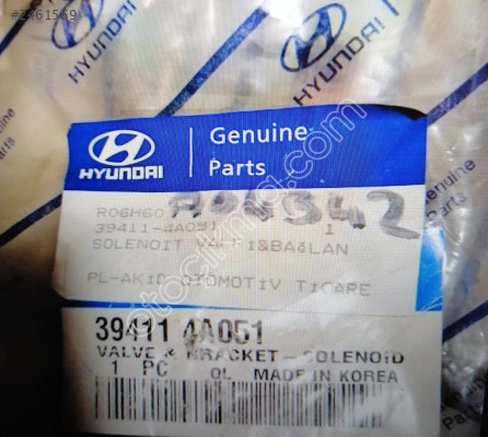 39411 4A051 HYUNDAI STAREX SOLENOIT VALFİ