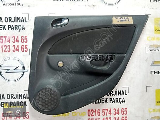 OPEL CORSA D SAĞ ARKA KAPI DÖŞEMESİ OEM P0112462 ÇIKMA SÖKME YED