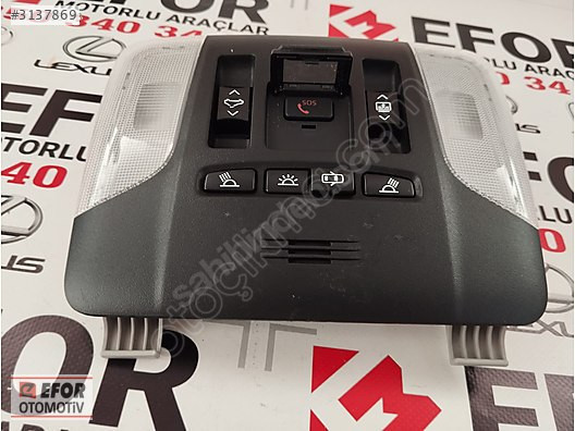 TOYOTA COROLLA SIFIR İÇ AYDINLATMA SİYAH 19-22 OEMNO:81260-02B30