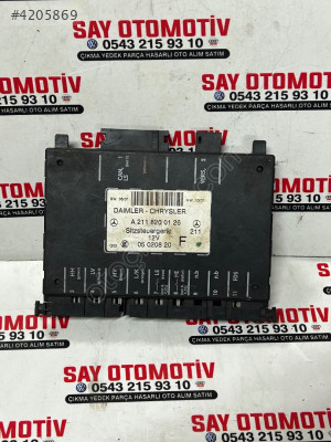 A2118200126 MERCEDES W211 E CLASS SOL ŞOFÖR KOLTUK BEYNİ