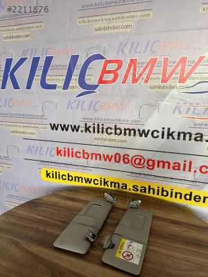 BMW F20 116 118 120 ÇIKMA ORJİNAL GÜNEŞLİK GRİ 51167319508