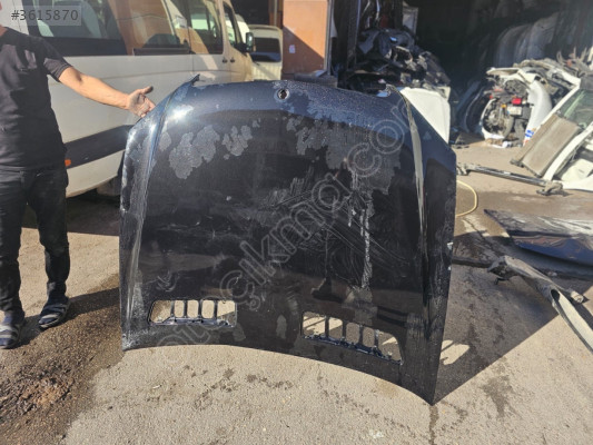 MERCEDES S SERİSİ W221 KASA SİYAH MOTOR KAPUTU ORJINAL
