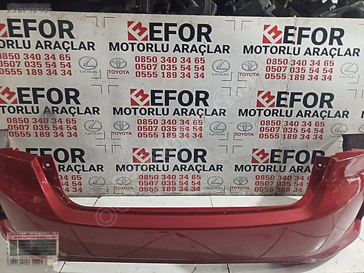 HONDA CİTY ORJİNAL ÇIKMA ARKA TAMPON 22-24
