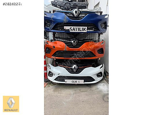 RENAULT CLIO 5 ÇIKMA ORJİNAL ÖN TAMPON VE DİĞER PARÇALARI