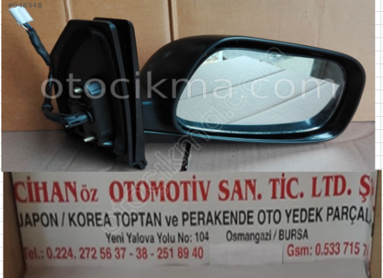 COROLLA ELEKTRİKLİ SAĞ AYNA 5 FİŞLİ