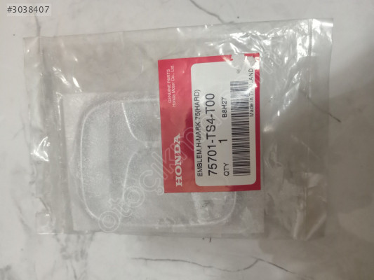 Honda bagaj armasi orj sifir 75701TS4T00