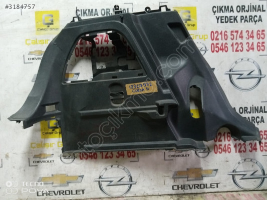 OPEL CORSA D BAGAJ DÖŞEMESİ ÇIKMA SÖKME YEDEK PARÇA