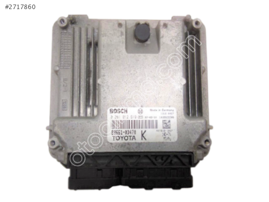 Toyota Yaris 1.4 Motor Beyni 89661-0D450K 0281012519 Orijinal