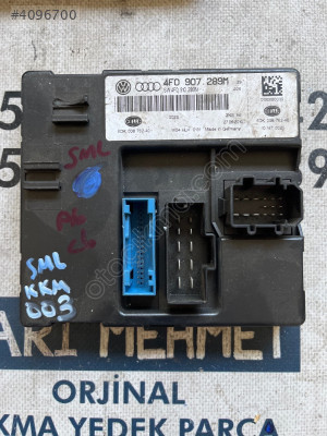 ÇIKMA AUDI A6 4F0 907 289M 4F0907289M KONFOR KONTROL MODÜLÜ