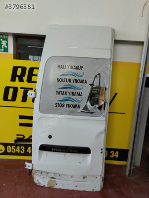 RENAULT MASTER 3 SOL ARKA BAGAJ KAPISI DOLU ORJ ÇIKMA RENKAY OTO