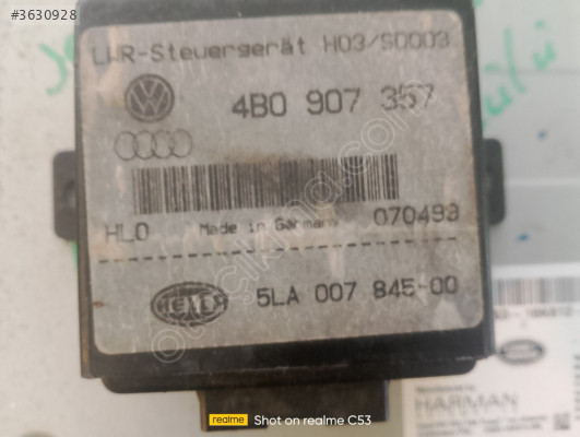 AUDİ TT 99 VE 2006 FAR KONTROL BEYİN