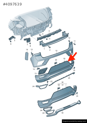2GA807217M VW T-ROC R-LİNE 18 ÖN TAMPON SETİ + PANJUR ÇIKMA + AR