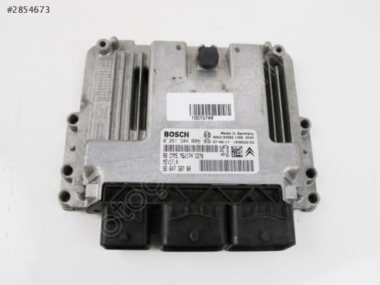 Peugeot 207 Motor Beyni 9664738780 0261S04008 MEV17.4 Garantili