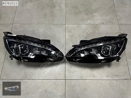 PEUGEOT 308 T9 LED SAĞ SOL TAKIM FAR (ORJİNAL)