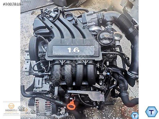 AUDİ A3 1.6 CC 102 HP BENZİN ÇIKMA ORJİNAL MOTOR