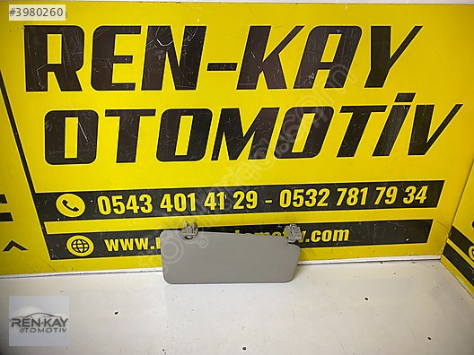 RENAULT CLİO 4 SOL GÜNEŞLİK ŞOFÖR ORJ RENKAY OTO KOCAELİ