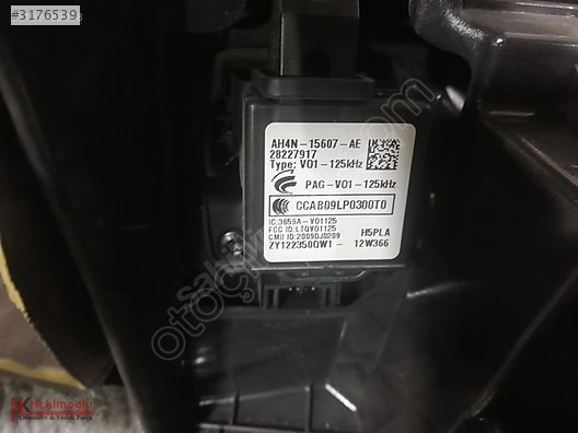 LAND ROVER VOLVO AH4N15607AE ANAHTAR SENSÖRÜ MODÜLÜ BEYİN