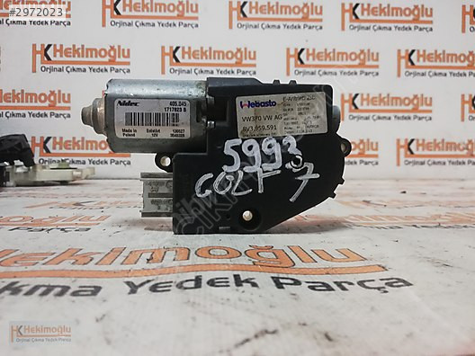 8V3959591 VW GOLF 7 LEON AUDI A3 SUNROOF MOTORU