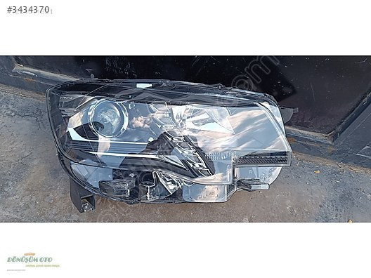 PEUGEOT RİFTER ÇIKMA ORJİNAL SAĞ FAR MERCEKLİ