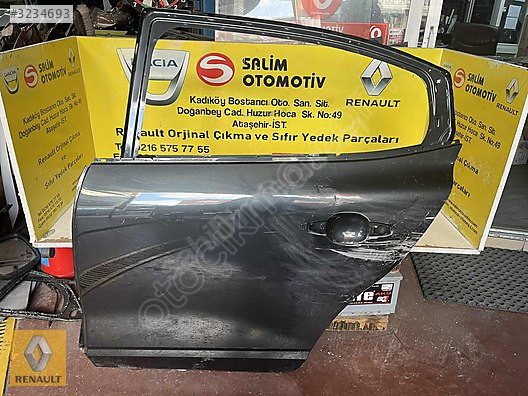 RENAULT TALİANT ÇIKMA ORJİNAL SOL ARKA KAPI VE DİĞER PARÇLARI