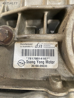 Ssang Yong Actyon Şanzıman otomatik