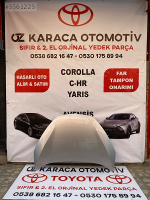 2024-2025 TOYOTA C-HR ÇIKMA ORJİNAL SÖKME ÖN KAPUT