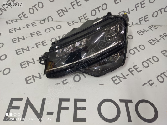 SKODA KAROQ SOL FAR ORJİNAL ÇIKMA HATASIZ 4