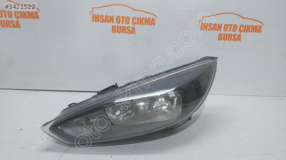 Ford focus 3,5  siyah zemin sağ far 2015 2018 orijinal sökme