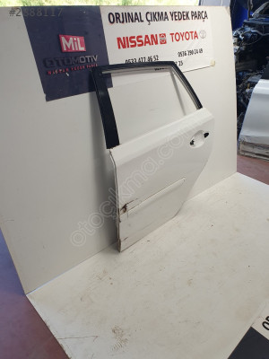 Nissan Qashqai J10 Sol Arka Kapı & Parçaları - Mil Oto Çıkma