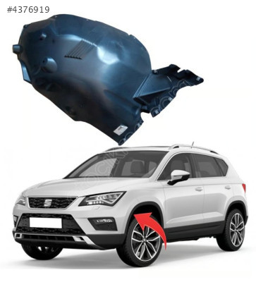 575854815G KAROQ/ATECA 2016-2024 ÇAMURLUK DAVLUMBAZI ÖNÜN ÖNÜ SOL