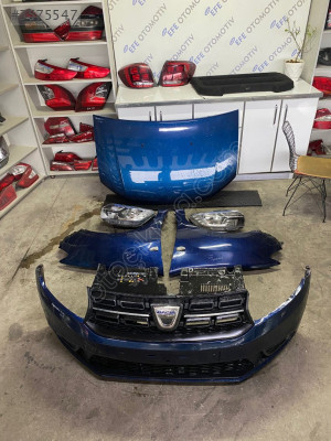 dacia sandero 2019 kaput far çamurluk tampon set (son fiyat)